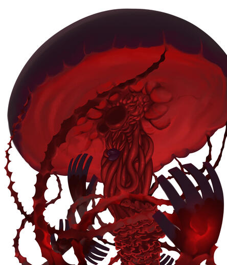Monster for client's D&D campaign.