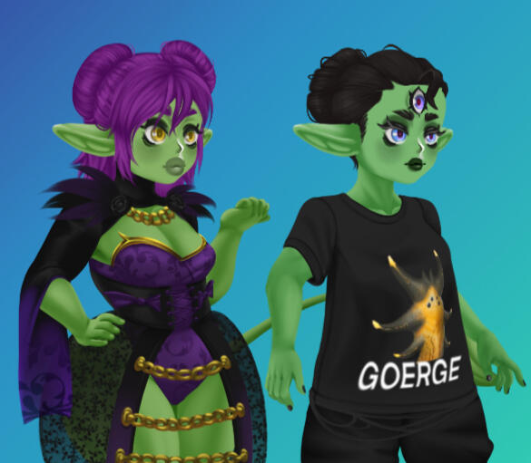 Goblins for friend's Stellaris mod.